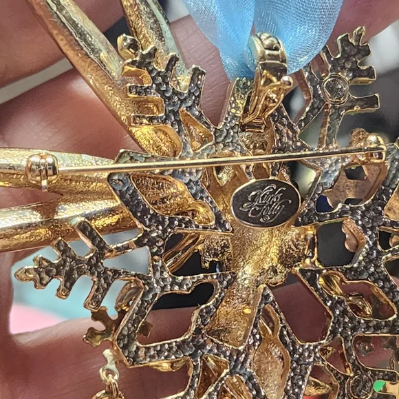 Kirks Folly Delphine Snow Fairy Brooch, Pendant or Ornament - Picture 12 of 12